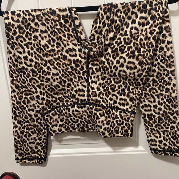 ZYIA Leopard Brilliant Scrunchy What Hi Rise 7/8 length - 2 - Picture 3 of 4